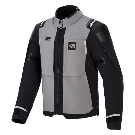 Alpinestars Andes Pro Drystar XF Jacket Dark Grey Black £455.99 Mens Motorcycle Jackets - SKU 320102693102XL from RaceLeathers Motorcycle Clothing