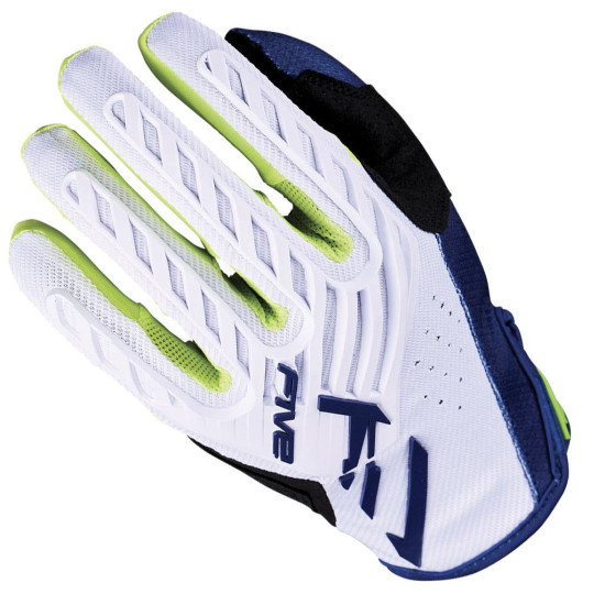 Five MXF3 EVO Gloves Navy Yellow
