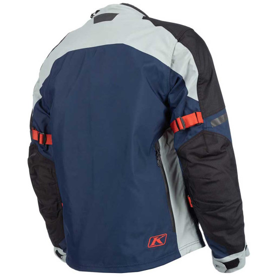 Klim Carlsbad Jacket Dress Blues - Red Oxide £800.00 Mens Motorcycle Jackets - SKU 6029-003-120-541 from RaceLeathers Motorcycle Clothing