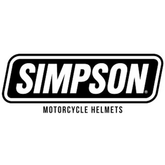 Simpson M30 Dark Smoke Visor £69.99 Parts/Accessories - SKU SM30VIS1DTNOG00 from RaceLeathers Motorcycle Clothing