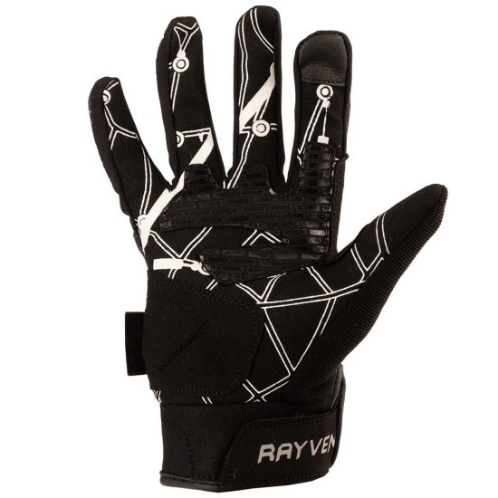Rayven City Skull Gloves
