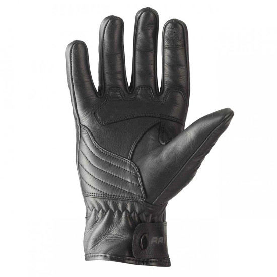 Rayven Waterproof Vintage Black Gloves