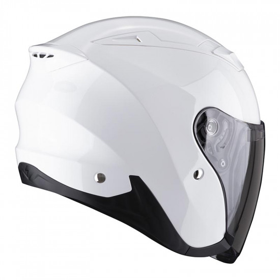 Scorpion EXO 230 White £114.95 Open Face Helmets - SKU 75023100052XL from RaceLeathers Motorcycle Clothing