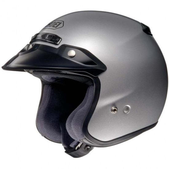 Shoei RJ Platinum Silver