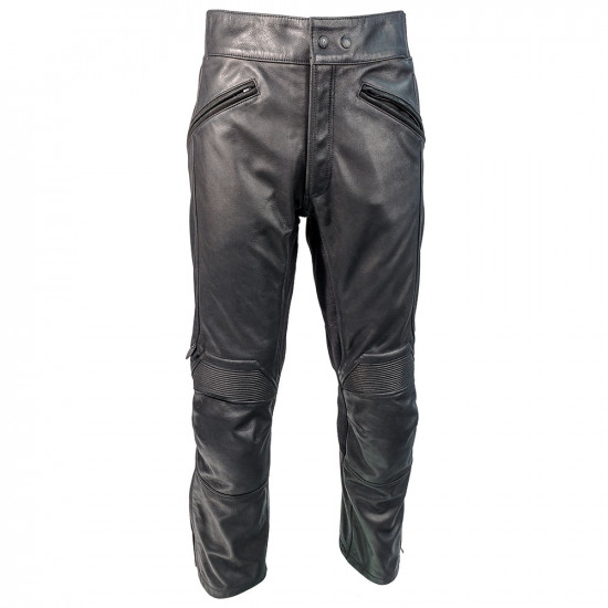 Richa Cafe Trousers Regular Black Mens Motorcycle Trousers - SKU 080/CAFETRS/30