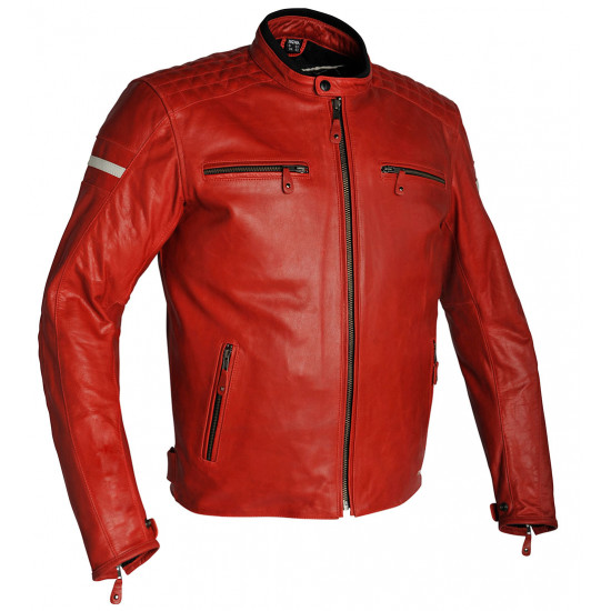 Richa Daytona Jacket Red Mens Motorcycle Jackets - SKU 080/DAYTO/RED/38