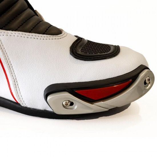 Richa Blade WP Waterproof Boot Black/White/Red £139.99 Mens Motorcycle Racing Boots - SKU 084/BLADE/RED/39 from RaceLeathers Motorcycle Clothing