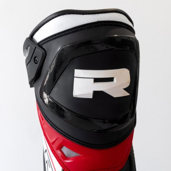 Richa Blade WP Waterproof Boot Black/White/Red Mens Motorcycle Racing Boots - SKU 084/BLADE/RED/39