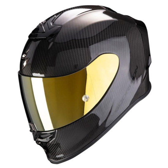 Scorpion Exo R1 Evo Carbon Black £379.95 Full Face Helmets - SKU 750110261031XS from RaceLeathers Motorcycle Clothing