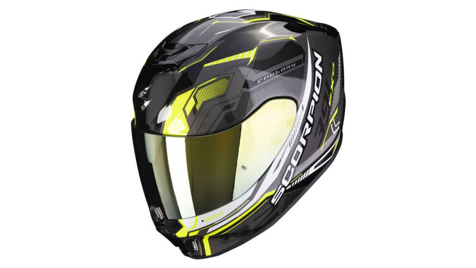 Scorpion Exo 391 Haut Bk/Sil/Yell