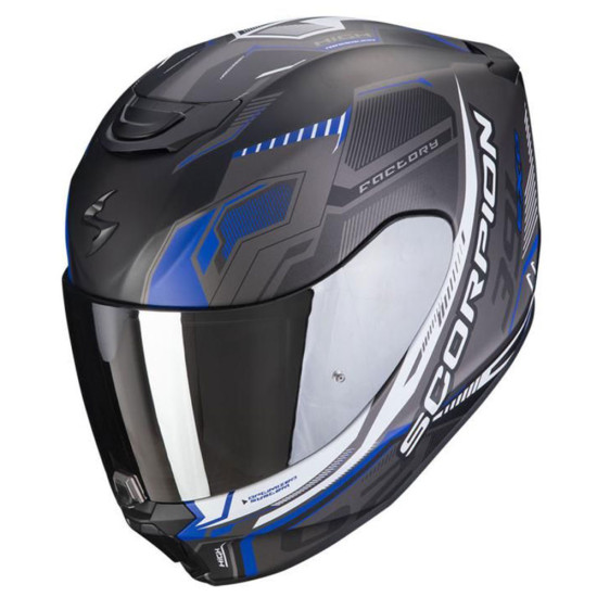 Scorpion Exo 391 Haut Bk/Sil/Blu