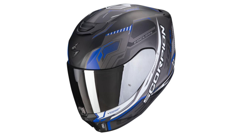 Scorpion Exo 391 Haut Bk/Sil/Blu