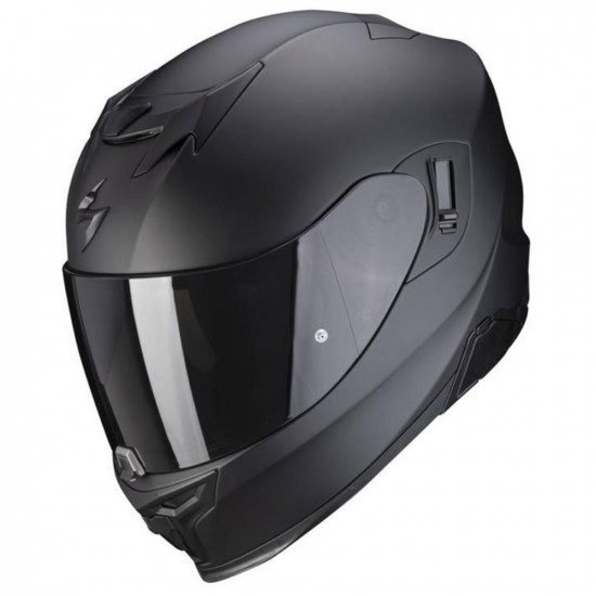 Scorpion Exo 520 Evo Matt Black Full Face Helmets - SKU 750172100101XS