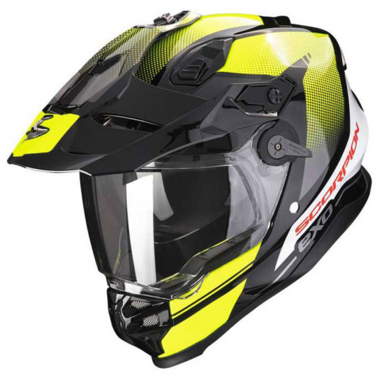 Scorpion ADF-9000 Trail Blk/Yell Full Face Helmets - SKU 7501844251411XS