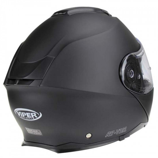 Viper RSV191 BL+ 3.0 Matt Black Bluetooth £209.95 Flip Front Motorcycle Helmets - SKU A270MattBlackXS from RaceLeathers Motorcycle Clothing