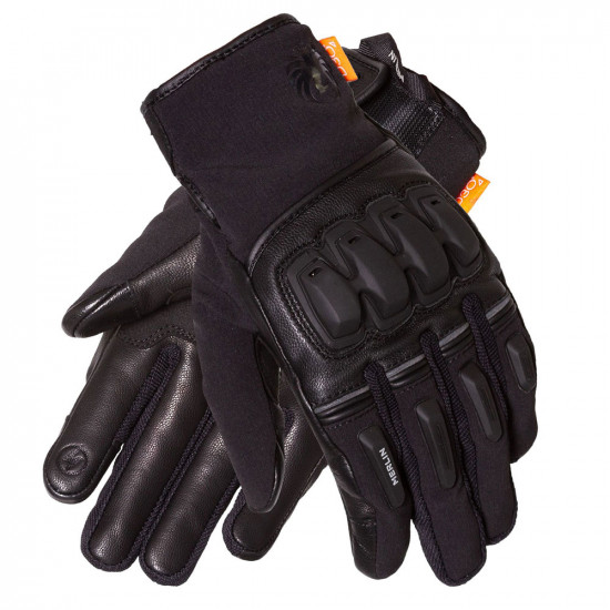 Merlin Jura Hydro Black Grey Waterproof Glove Mens Motorcycle Gloves - SKU MWG044/BLK/GRY/2XL