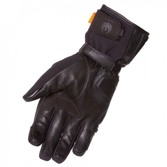 Merlin Rexx Hydro Black Waterproof Glove Mens Motorcycle Gloves - SKU MWG045/BLK/2XL