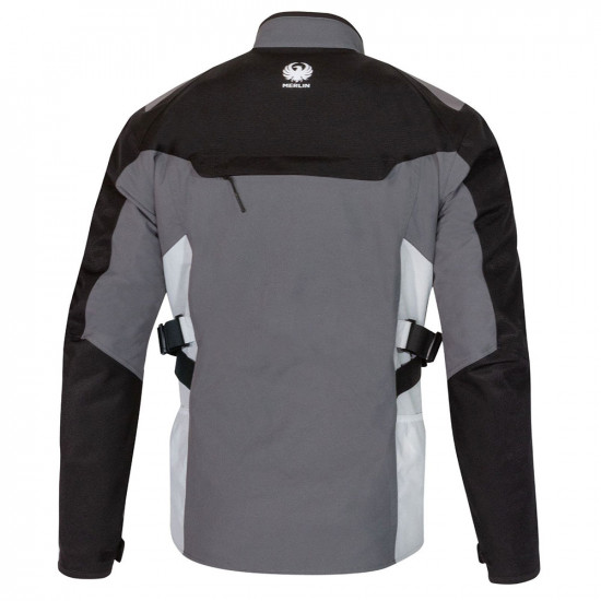 Merlin Navar Black Grey Laminated Waterproof Jacket