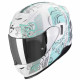 Scorpion Exo 520 EVO Fasta White Blue Helmet
