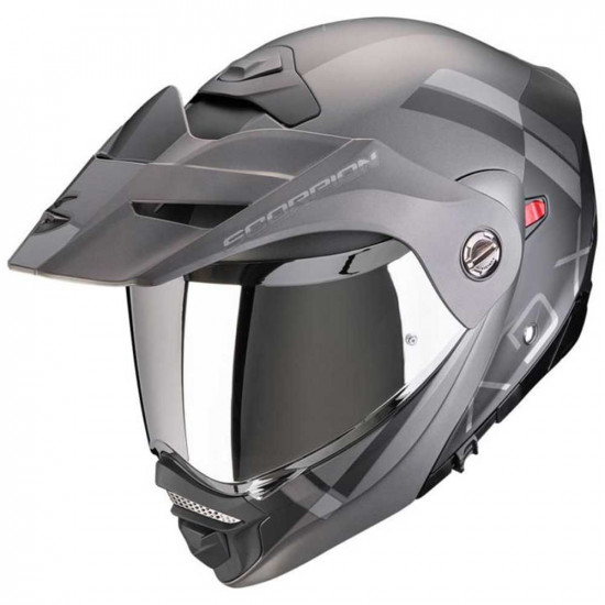 Scorpion Adx-2 Galane Black Silver Helmet