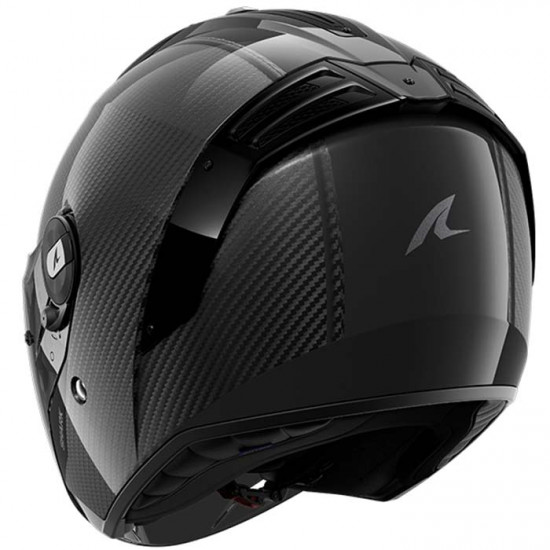 Shark RS Jet Carbon Blank Black £322.99 Open Face Helmets - SKU 235/HE8200E/DKD1 from RaceLeathers Motorcycle Clothing
