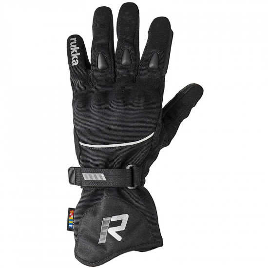 Rukka Suki 2.0 Ladies Black Silver Goretex Gloves £179.95 Ladies Motorcycle Gloves - SKU 87GSUKI2BS06 from RaceLeathers Motorcycle Clothing