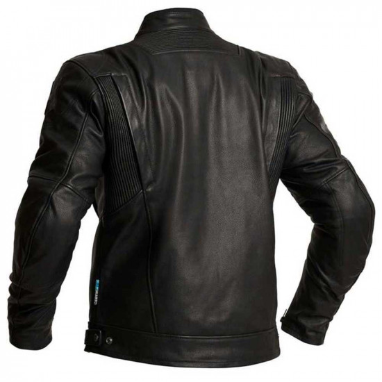 Halvarssons Racken Black Waterproof Leather £619.95 Mens Motorcycle Jackets - SKU 7102202010048 from RaceLeathers Motorcycle Clothing