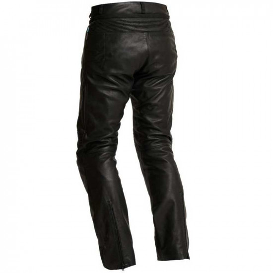 Halvarssons Rinn Black Waterproof Leather Mens Motorcycle Trousers - SKU 7102204010048