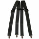 Halvarssons Black Clip On Stretch Braces