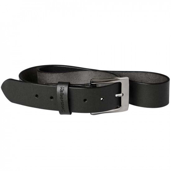 Halvarssons Black Leather Belt