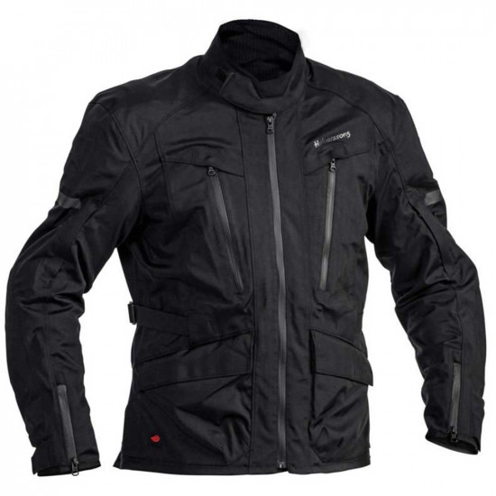 Halvarssons Gruven Black Laminated Waterproof Mens Motorcycle Jackets - SKU 7102306010048