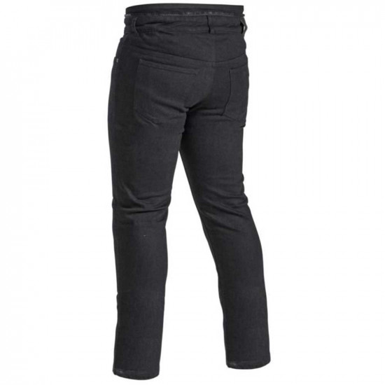 Halvarssons Nyberg Black Stretch Slim Fit Jeans Mens Motorcycle Trousers - SKU 7102308020046