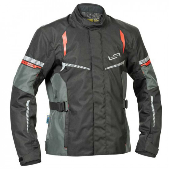Lindstrands Backafall Black Grey Waterproof Mens Motorcycle Jackets - SKU 7202406500948