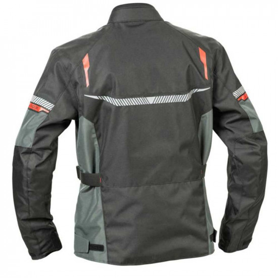 Lindstrands Backafall Black Grey Waterproof £149.95 Mens Motorcycle Jackets - SKU 7202406500948 from RaceLeathers Motorcycle Clothing