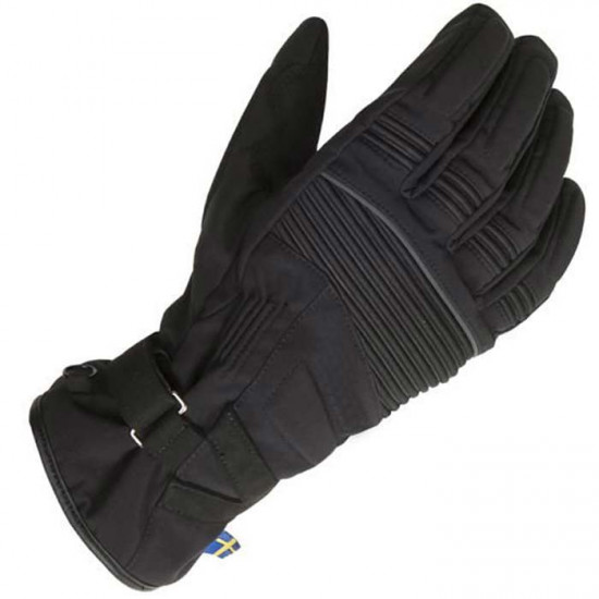 Lindstrands Greip Black Waterproof Mens Motorcycle Gloves - SKU 7206336000005