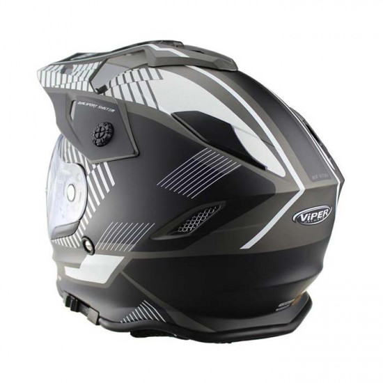 Viper RXV288 Enduro Force Black £109.95 Full Face Helmets - SKU A198ForceBlackXS from RaceLeathers Motorcycle Clothing