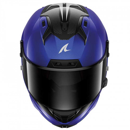 Shark Aeron GP Blank SP Blue Carbon Full Face Helmet