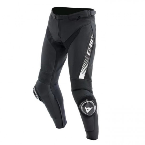 Dainese Super Speed Leather Pants 622 Black White