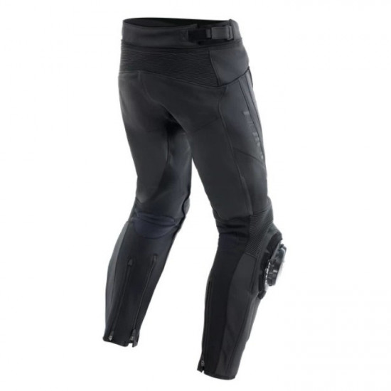 Dainese Delta 4 Leather Pants 631 Black Mens Motorcycle Trousers - SKU 912/155000363144
