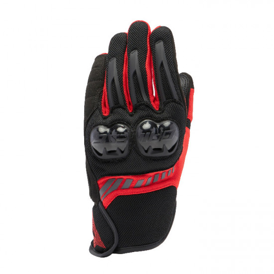 Dainese Mig 3 Air Tex Gloves B78 Black Red
