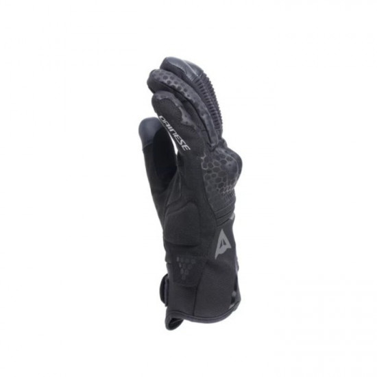 Dainese Tempest 2 D-Dry Short Gloves 001 Black Mens Motorcycle Gloves - SKU 915/181000600101