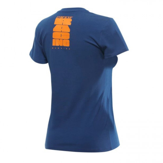 Dainese Racing Service Ladies T-Shirt 40L Blue