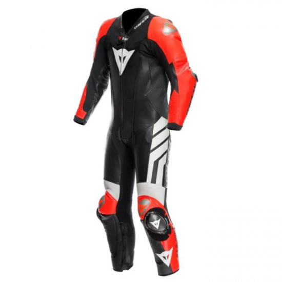 Dainese Mugello 3 Perf D-Air 1Pc Suit W12 Black Red White