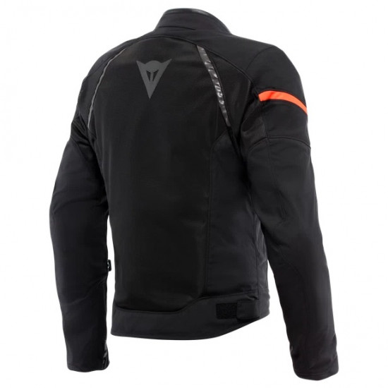 Dainese Air Frame 3 Tex Jacket P75 Black Red Fluo