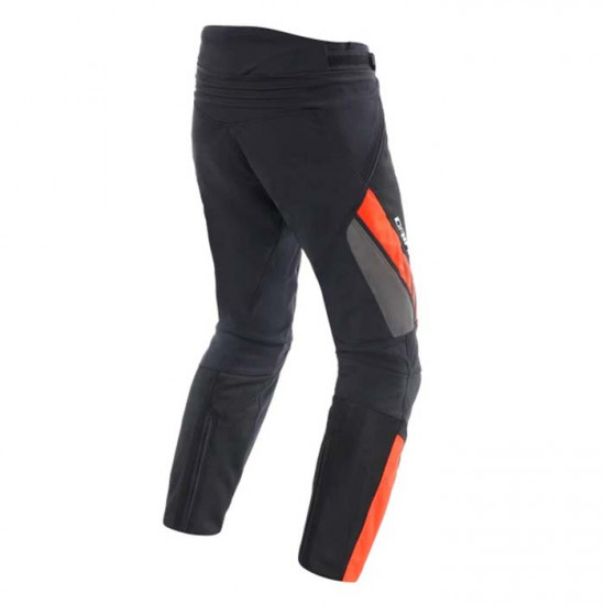 Dainese Drake 2 Air Abshell Pants 628 Black Red Mens Motorcycle Trousers - SKU 914/167000262844