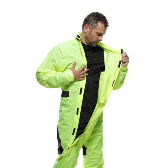 Dainese Ultralight Rain Suit 041 Fluo Yellow £132.05 Waterproofs - SKU 918/163000404102 from RaceLeathers Motorcycle Clothing