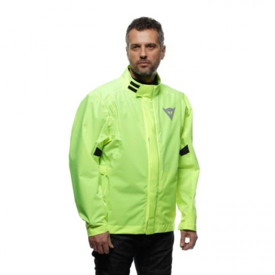 Dainese Ultralight Rain Jacket 041 Fluo Yellow £84.55 Waterproofs - SKU 918/163000104102 from RaceLeathers Motorcycle Clothing