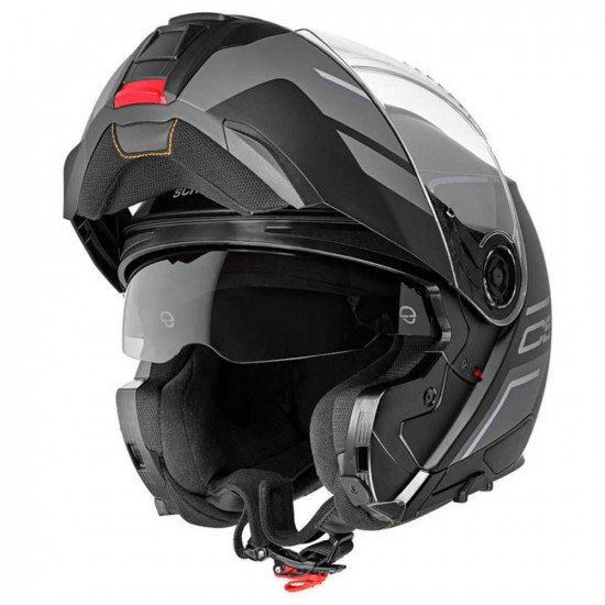 Schuberth C5 Master Grey Flip Up Front Modular Helmet Flip Front Motorcycle Helmets - SKU 910C5MAGY53