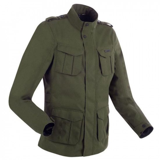 Bering Norris Evo Khaki Green Waterproof Heritage Jacket