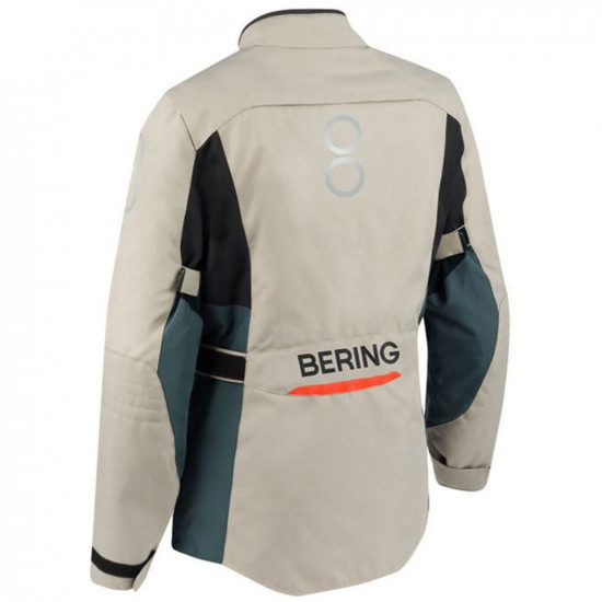 Bering Siberia Beige Orange Waterproof Jacket